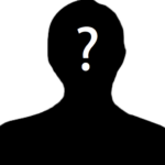 silhouette of person with question mark over their face