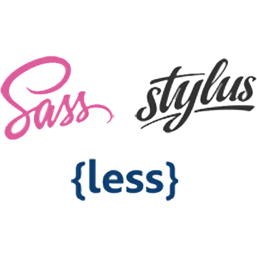 sass stylus less